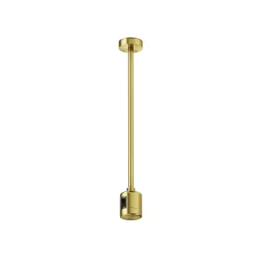 Ceiling mount 300mm with direct power connector "Flarity" brass TRA158C-IPC1-BS
