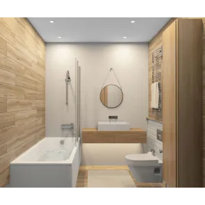Recessed GU10 IP65 ceiling light white DK-EU-3101-WH