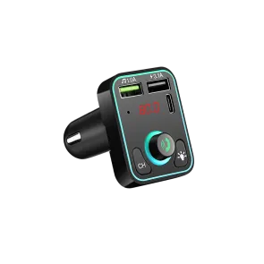 GIGATECH Bluetooth FM Transmitter and Car Charger Gigatech BFT-470 with LED Lights