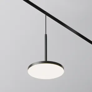 Pendant track luminaire TR123-4-15W-DS-B