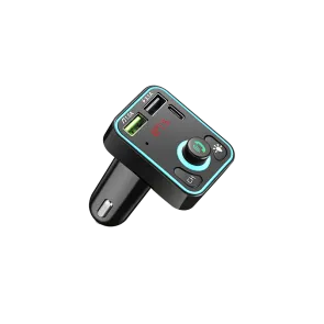 GIGATECH Bluetooth FM Transmitter and Car Charger Gigatech BFT-470 with LED Lights