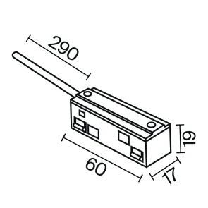 Napajalni vhod TRA034B-42B-1