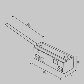 Power input TRA034B-42W-1