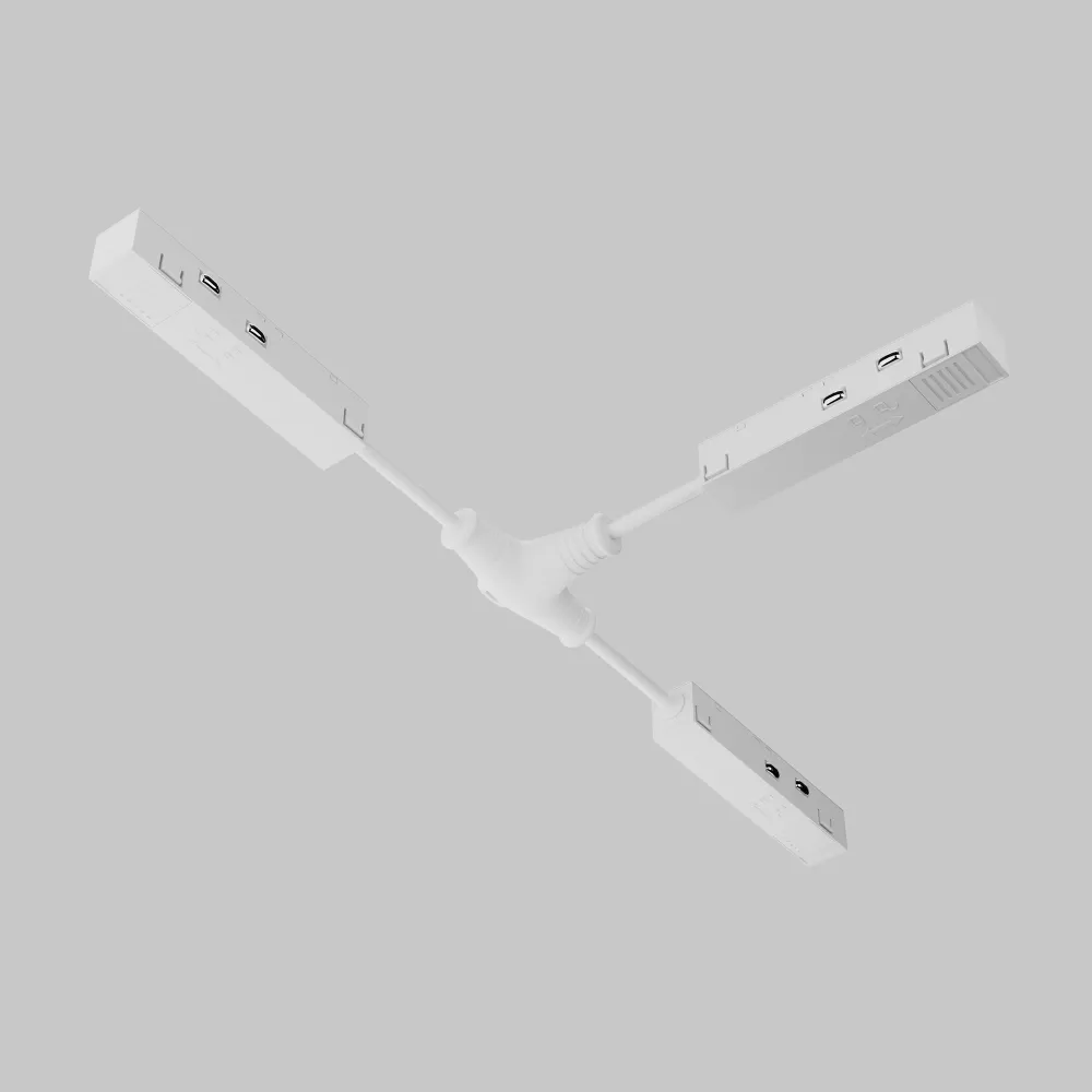 T-shaped power connector TRA034CWT-42W-DE