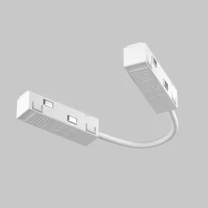 Power Connector Angled 15cm Exility White TRA034CPC-42W-15-1