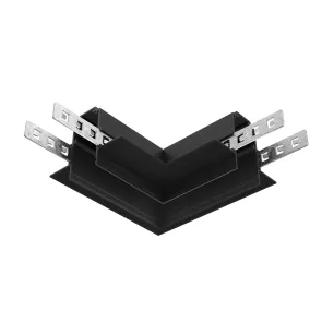 Angular Exility connector built-in for GKL 12.5mm, black