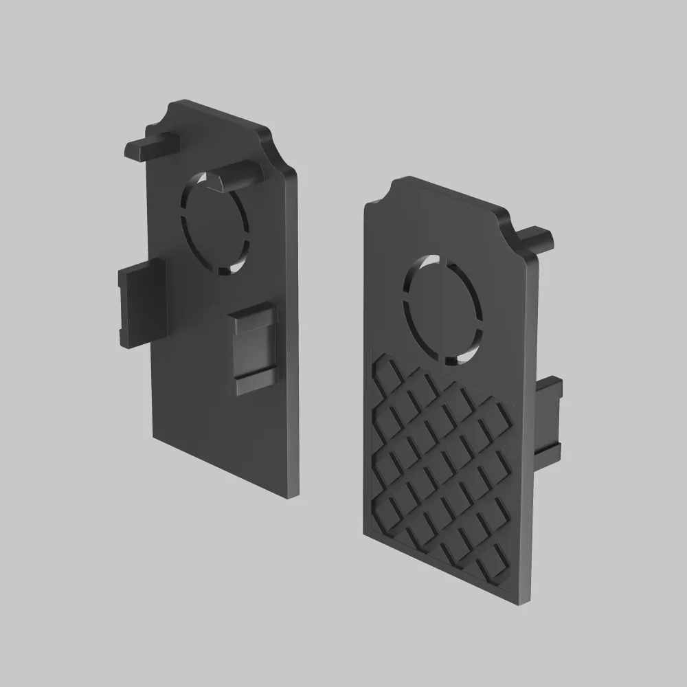 Plugs for built-in busbar 2 pcs black TRA034EC-42B