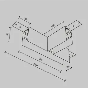 T-oblika spojnik TRA034CT-41W-DE