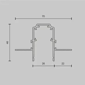 Build-in track TRX034-422.12W