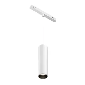 Pendant track luminaire TR041-4-12WTW-DD-W