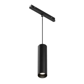 Pendant track luminaire TR041-2-12W4K-B