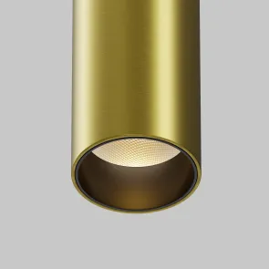 Pendant track luminaire TR041-4-12W3K-M-DS-BBS