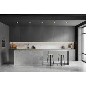Recessed GU10 IP65 ceiling light black DK-EU-3103-BK