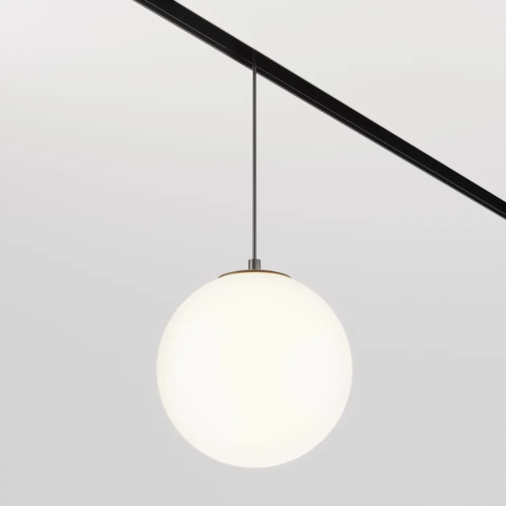 Pendant track luminaire TR039-2-5W4K-1