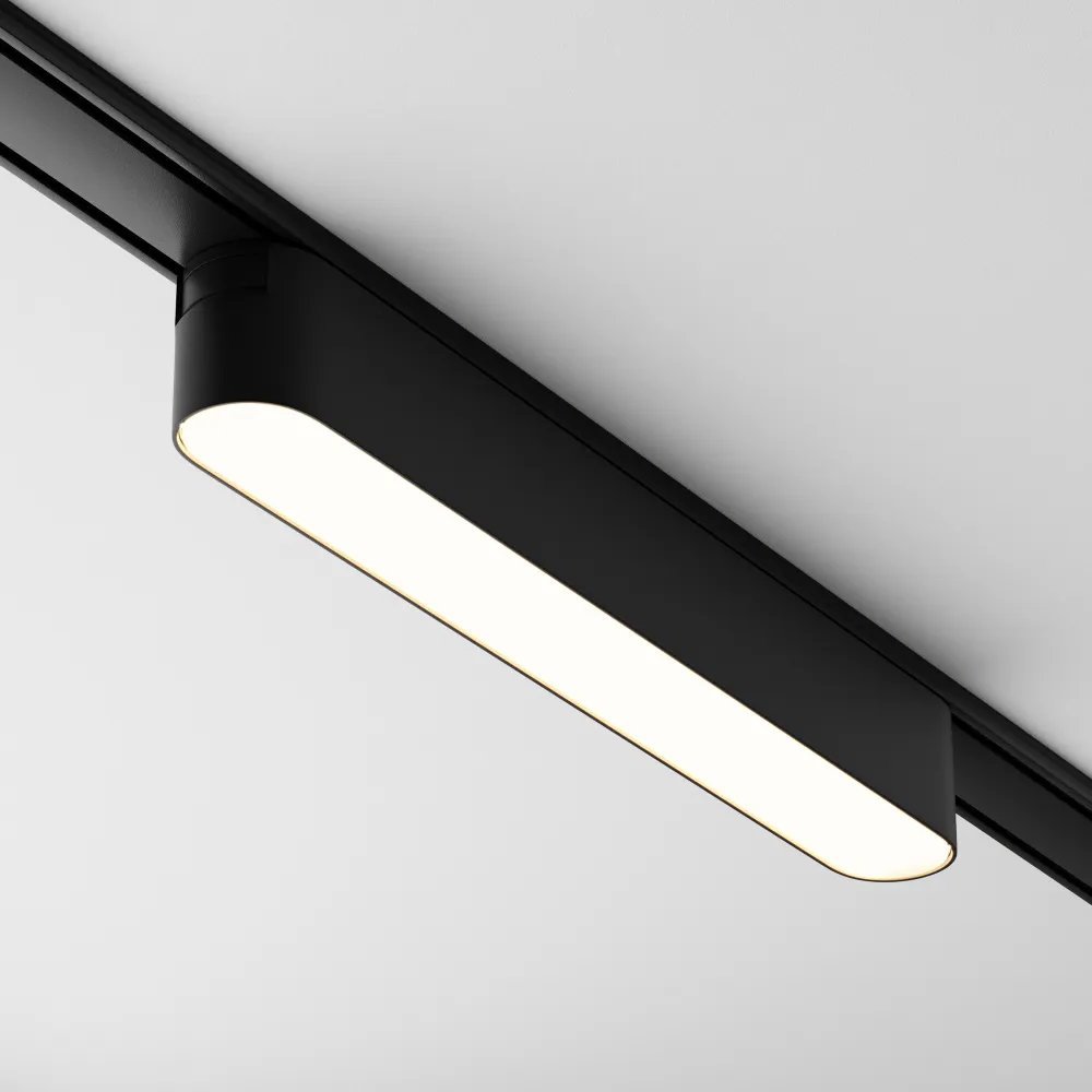 Magnetic track light TR080-1-12W3K-B