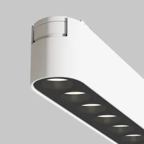 Magnetic track light TR082-1-12W4K-M-W