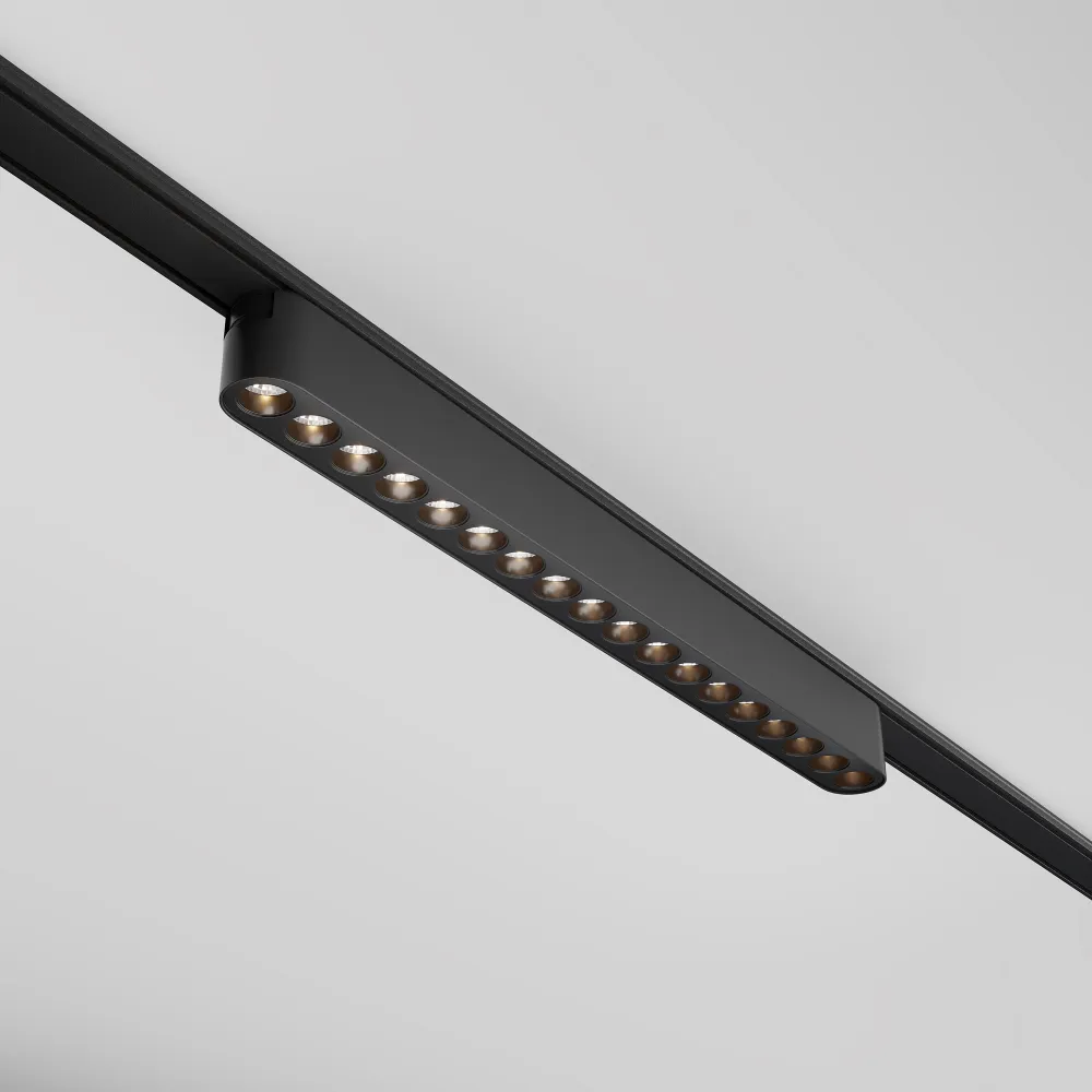 Magnetic track light TR082-1-18W3K-M-B