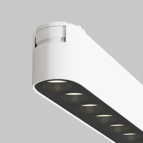Magnetic track light TR082-1-18W3K-M-W