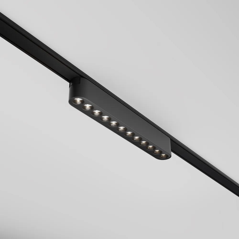 Magnetic track light TR082-1-12W4K-M-B