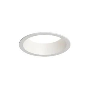 Recessed waterproof ceiling light for GU10 bulb.