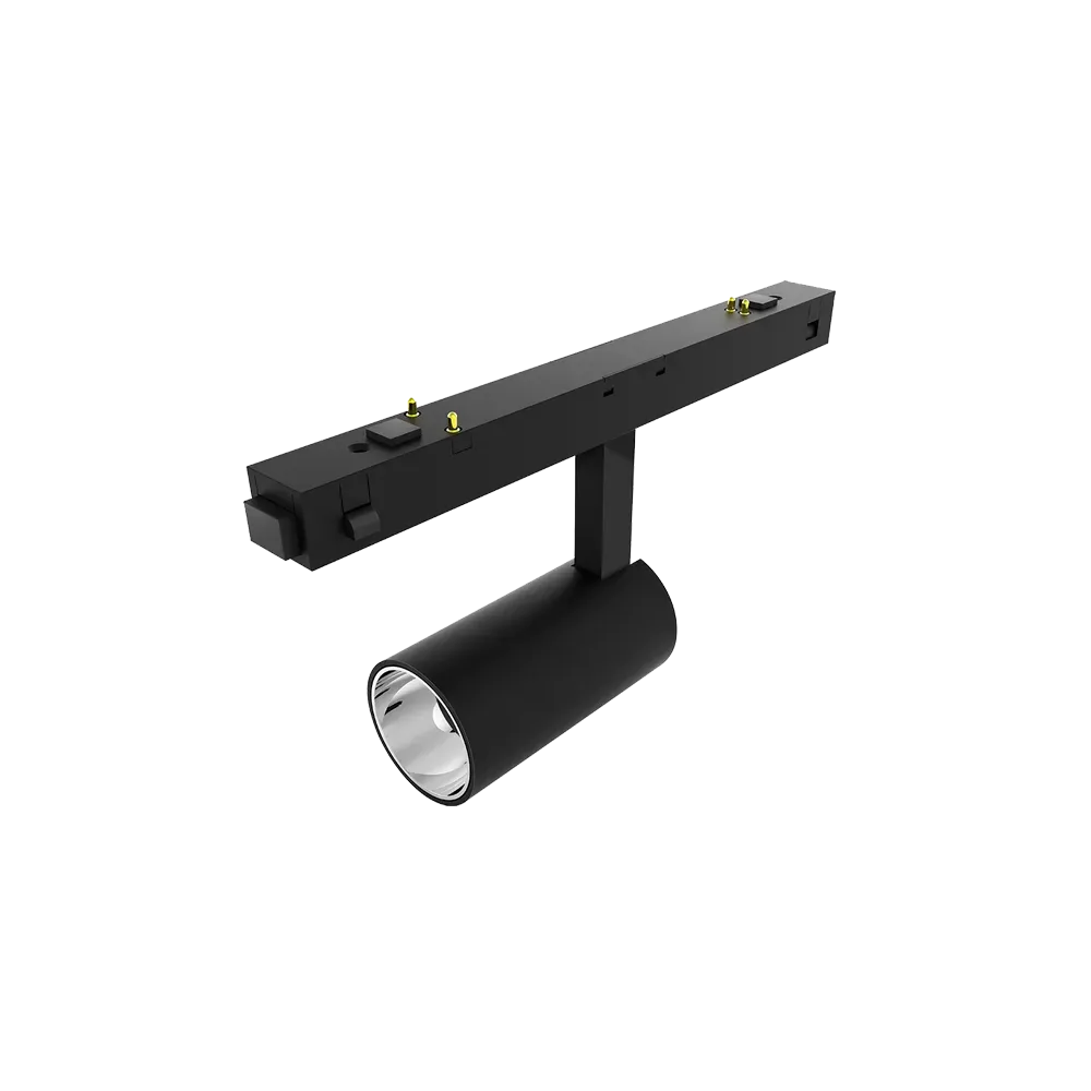 LED magnetic track light 6W 3000K Green Tech MLR-202-WW-BK