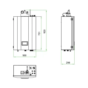 GREEN TECH Heat Pump Green Tech 9 kW, split - DTG-HS-09S