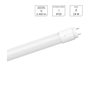 GREEN TECH LED tube Green Tech 150cm, 24W, 6000K, with starter - T8-G3-24W-CW