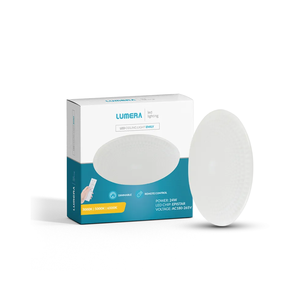 LUMERA LED ceiling light Lumera Lighting, 24W, 3000K - 6500K, dimmable, 39 cm - EMILY