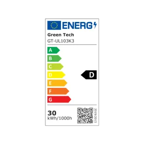 GREEN TECH LED street lamp Green Tech with pole, 30W, 3000K, 4 m - GT-UL103K3
