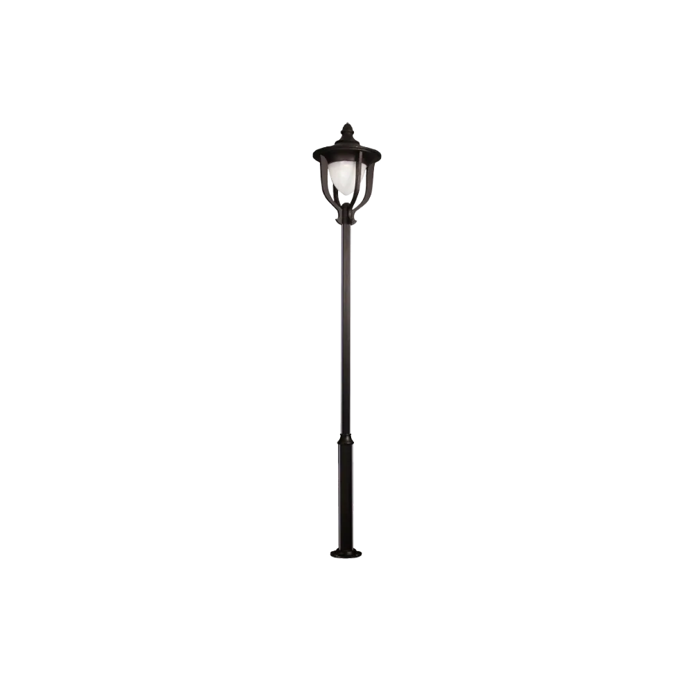 GREEN TECH LED ulična svjetiljka Green Tech s stolpom, 30W, 3000K, 4 m - GT-UL103K4