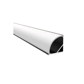 GREEN TECH Aluminum Profile Green Tech 16 x 16 x 1000 mm, surface-mounted, black color - AP-10MM02-BK