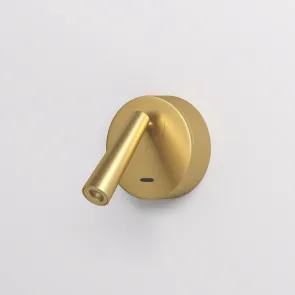 Wall light 3W 3000K satin brass SHINE (DK/EU-5072-SB)