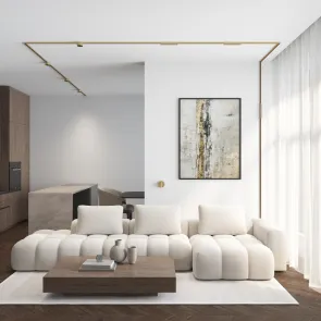 Wall light 3W 3000K satin brass SHINE (DK/EU-5072-SB)