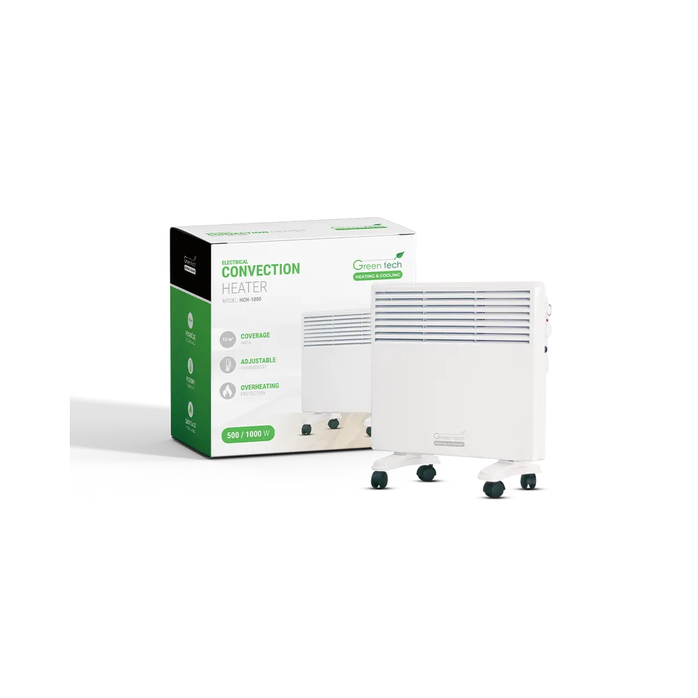 GREEN TECH Konvektorska grijalica Green Tech 1000W, električna - HCN-1000