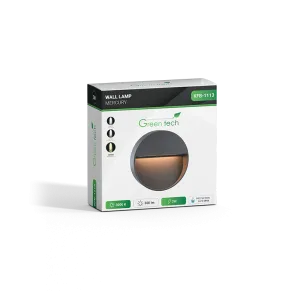 GREEN TECH LED zidna svjetilka Green Tech MERCURY, 3W, 3000K, IP54 - KFB-1113