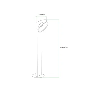 GREEN TECH LED vrtna svjetiljka Green Tech EARTH G, 10W, 3000K, IP54 - KFC-350