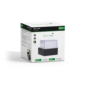 GREEN TECH LED zidna svjetilka Green Tech SATURN, 5W, 3000K, IP54 - KFB-2271