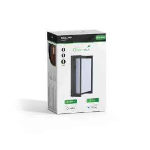 GREEN TECH LED zidna svjetilka Green Tech MARS, 12W, 3000K, IP54 - KFB-8872