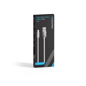 GIGATECH USB na C kabel Gigatech C43 1m, srebrni
