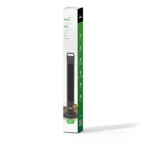 GREEN TECH Ventilator stopnja Green Tech 50W, 31", časovnik, črna barva - TST08-A1-BK