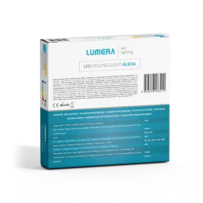 LUMERA LED ceiling light Lumera Lighting Alicia, 18W, 4000K, diameter 35cm, starry sky