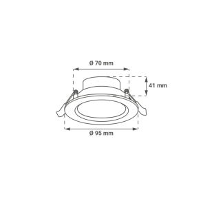 GREEN TECH LED svetilka Green Tech 5W, 4000K, bela barva - DL-5W-NW