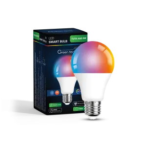GREEN TECH SMART bulb Green Tech TUYA bluetooth+wifi, 9W, RGB+W, IP20 - TUYA-A60-9W