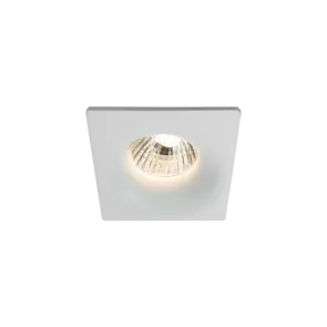GREEN TECH LED Bulb Housing Green Tech, GU10, IP65, white color, 85 x 85 mm - DWC-S1W
