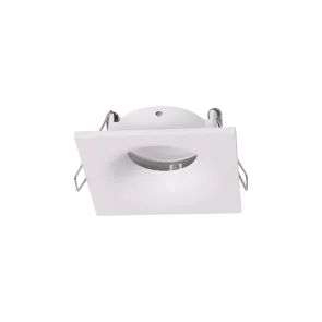GREEN TECH Ohišje za LED žarnico Green Tech, GU10, IP65, bela barva, 85 x 85 mm - DWC-S1W