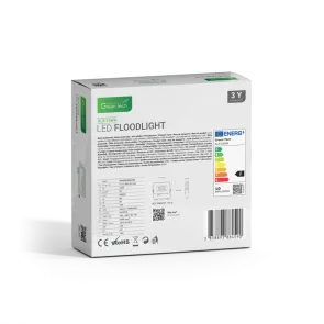 GREEN TECH LED reflektor Green Tech 900 lm, 10W, 6500K, IP65, bel - ALX-10WH