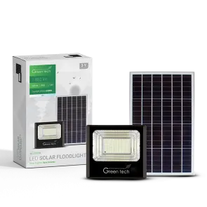 GREEN TECH LED solar spotlight Green Tech 200W, 6500K, IP65 - SLF-200W-CW