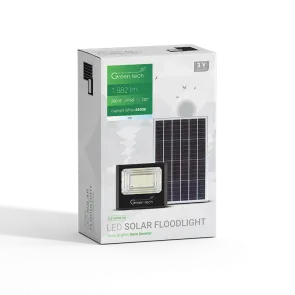 GREEN TECH LED solarni reflektor Green Tech 200W, 6500K, IP65 - SLF-200W-CW