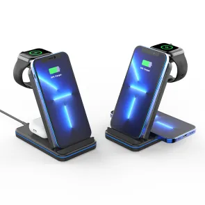 GIGATECH Wireless Charger for Smartphone, Smartwatch and Headphones 15W WT-Q6