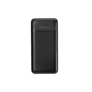 GIGATECH Power Bank Gigatech 10000 mAh, USB Outputs, Black - PBU-10000-BK